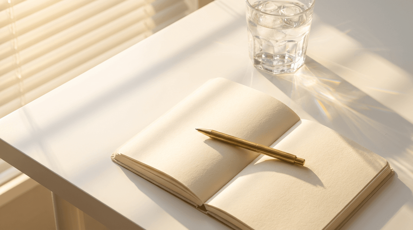 Notebook and smartphone showing contact communication